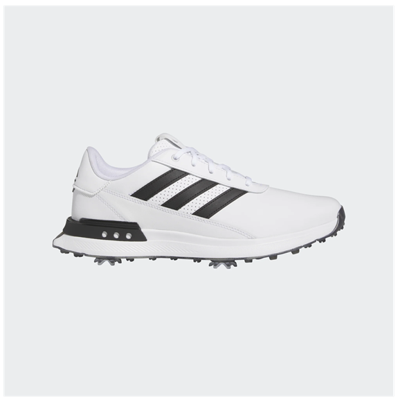 Picture of adidas Mens S2G Golf Shoes 2024 - White/Black/Silver IF0292