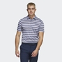 Picture of adidas Mens Two Colour Striped Golf Polo Shirt -Navy/White HS7579