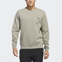 Picture of adidas Mens Golf Crewneck Sweatshirt - Grey Three IN6484