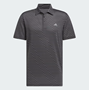 Picture of adidas Mens Ultimate 365 Printed Mesh Polo Shirt - Grey Five/Black IS8867