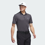 Picture of adidas Mens Ultimate 365 Printed Mesh Polo Shirt - Grey Five/Black IS8867