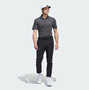 Picture of adidas Mens Ultimate 365 Printed Mesh Polo Shirt - Grey Five/Black IS8867