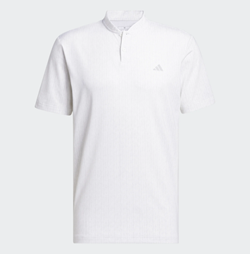 Picture of adidas Mens Sport Stripe Polo Shirt - White/Grey Two IS8868