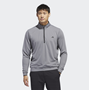 Picture of adidas Mens Lightweight 1/4 Zip Sweatshirt - Grey Three IU4513