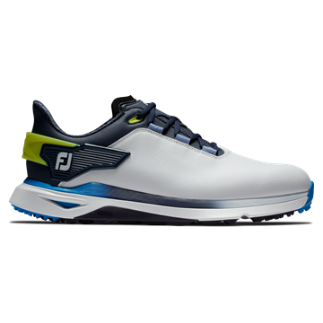 Picture of FootJoy Mens Pro SLX 2024 Golf Shoes - 56914 - White/Navy/Blue