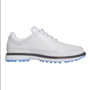 Picture of adidas Modern Classic Spikeless Golf Shoes - White/Silver/Blue IF0322