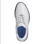 Picture of adidas Modern Classic Spikeless Golf Shoes - White/Silver/Blue IF0322