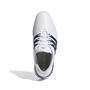 Picture of adidas Mens Tour 360 Golf Shoes 2024 - White/Navy/Silver IF0245