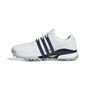 Picture of adidas Mens Tour 360 Golf Shoes 2024 - White/Navy/Silver IF0245