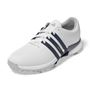 Picture of adidas Mens Tour 360 Golf Shoes 2024 - White/Navy/Silver IF0245