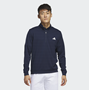 Picture of adidas Mens Elevated 1/4 Zip Pullover - Navy IB6114