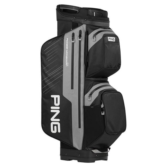 Picture of Ping Pioneer Monsoon Cart Bag - Black/Iron 2024