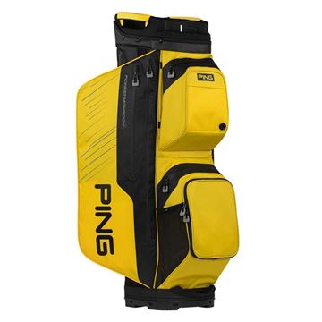 Picture of Ping Pioneer Monsoon Cart Bag - Yellow/Black 2024