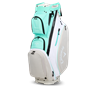 Picture of Callaway Org 14 Cart Bag - Aqua/White/Silver Heather 2024