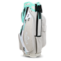 Picture of Callaway Org 14 Cart Bag - Aqua/White/Silver Heather 2024