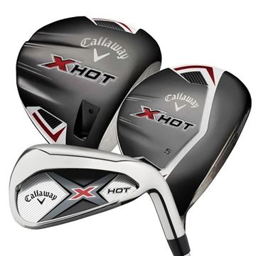 Picture of Callaway X Hot Mens Package Set - Driver, Fairway and Irons