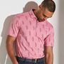 Picture of Ping Mens Arizona Cactus Polo Shirt - Wild Rose Multi