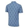 Picture of Ping Mens Gold Putter Printed Polo Shirt - Spring Blue Multi