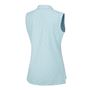 Picture of Ping Ladies Olive Stand Collar Polo Shirt - White/Aruba Blue