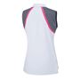 Picture of Ping Ladies Ansie Sleeveless Zip Neck Polo Shirt - White Multi