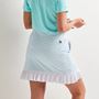 Picture of Ping Georgia Ladies Printed Skort - White/Aruba Blue