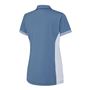 Picture of Ping Ladies Kirby Zip Neck Polo Shirt - Coronet Blue/White