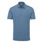 Picture of Ping Mens Lenny Jacquard Polo Shirt - Coronet Blue