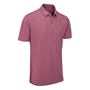 Picture of Ping Mens Lenny Jacquard Polo Shirt - Beet Red