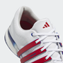 Picture of adidas Mens Tour 360 Golf Shoes 2024 - White/Red/Navy IE3370