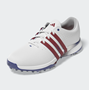 Picture of adidas Mens Tour 360 Golf Shoes 2024 - White/Red/Navy IE3370