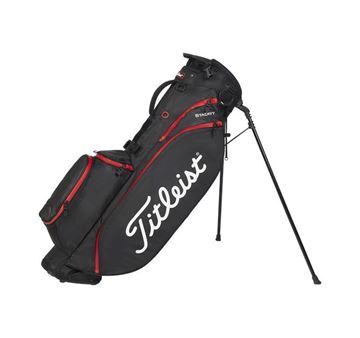 Picture of Titleist Players 4 StaDry Stand Bag - TB23 Black/Black/Red