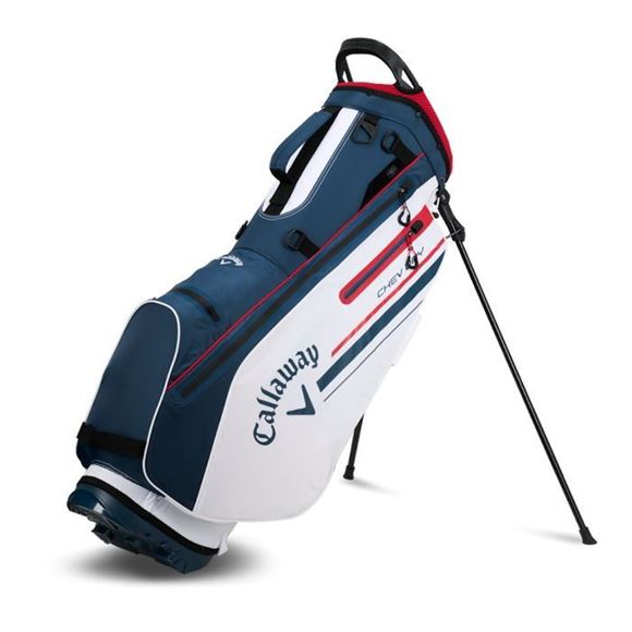 Picture of Callaway Chev Dry Stand Bag 2024 - White/Navy/Red