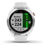 Picture of Garmin S42  Approach GPS Watch - Polished Silver / White Band