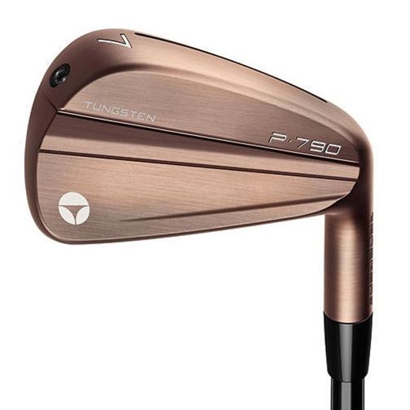 Picture of TaylorMade P790 Irons Aged Copper 2024 - KBS Tour Black Stiff Steel