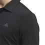 Picture of adidas Mens Ultimate 365 Solid Polo Shirt - Black IM8409