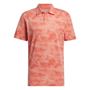 Picture of adidas Mens Go-To Printed Mesh Polo Shirt - IU4427 - Preloved Scarlet