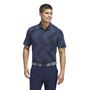 Picture of adidas Mens Ultimate 365 Allover Print Polo Shirt - Collegiate Navy/Preloved Ink IU4388