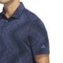 Picture of adidas Mens Ultimate 365 Allover Print Polo Shirt - Collegiate Navy/Preloved Ink IU4388