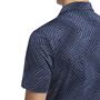 Picture of adidas Mens Ultimate 365 Allover Print Polo Shirt - Collegiate Navy/Preloved Ink IU4388