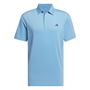 Picture of adidas Mens Ultimate 365 Solid Polo Shirt - Semi Blue Burst IM8411