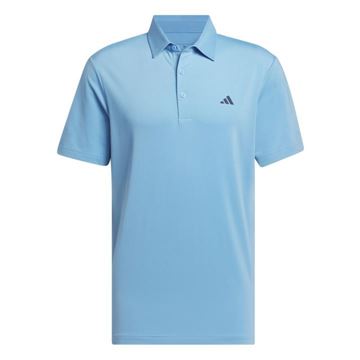 Picture of adidas Mens Ultimate365 Solid Polo Shirt - IM8411 - Semi Blue Burst