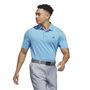 Picture of adidas Mens Ultimate 365 Solid Polo Shirt - Semi Blue Burst IM8411