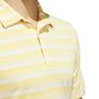 Picture of adidas Mens Two-Color Striped Polo Shirt - Semi Spark/Ivory IN6409