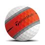 Picture of TaylorMade Tour Response Stripe Golf Balls - Orange