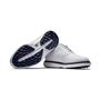 Picture of FootJoy Mens FJ Traditions Spikeless Golf Shoes - 57927 - White