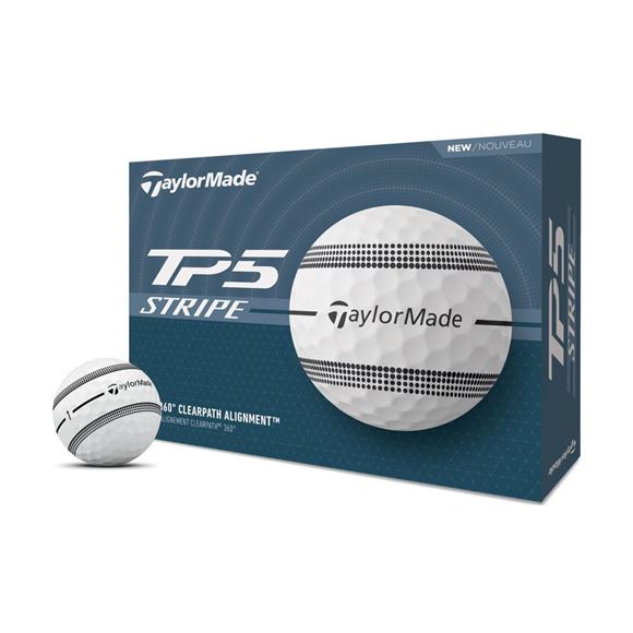 Picture of TaylorMade TP5  Stripe Golf Balls 2024