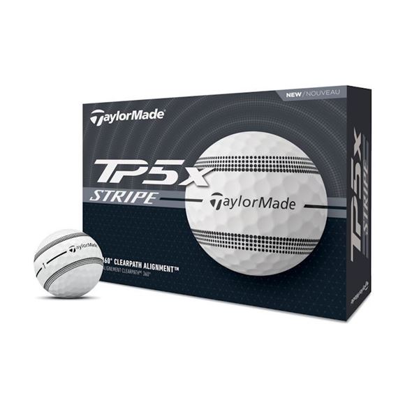 Picture of TaylorMade TP5x Stripe Golf Balls 2024