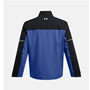 Picture of Under Armour Mens Drive Rain Waterproof Suit - Black/Blue Jacket - Black Trousers