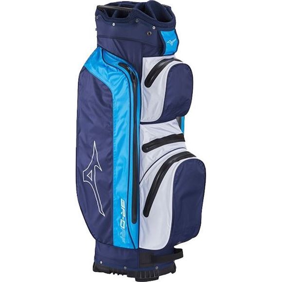 Picture of Mizuno BR-DRI Waterproof Cart Bag 2024 - Navy/Blue