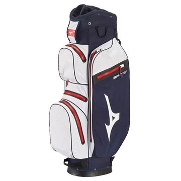 Picture of Mizuno BR-DRIc Waterproof Cart Bag - Navy/White